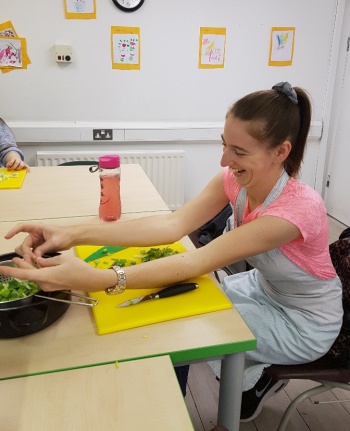 healthy living service user 1